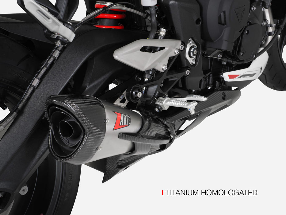 ZTP103T00TCR | ZARD EXHAUST | STREET TRIPLE 765 | 2023-24 - FULL KIT