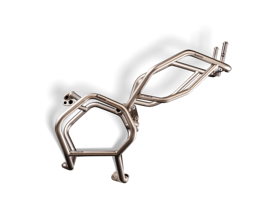 E-B12E4/1 | AKRAPOVIC | BMW R 1250 GS/GSA 2019-2023 - Upper Protection Bar Set (Titanium) for