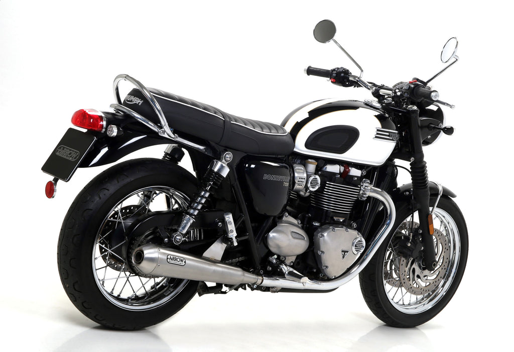 ARROW EXHAUST |Triumph BONNEVILLE T120 2016/2019 | Nichrom Pro-Racing silencers (right & left)
