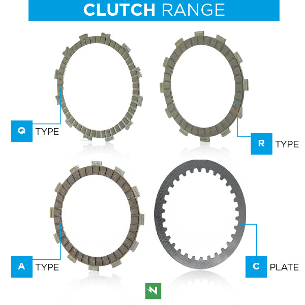 F1352Q | NewFren | Clutch Plate Set | BMW 900 R/XR | F 750/850 GS/GSA | Set