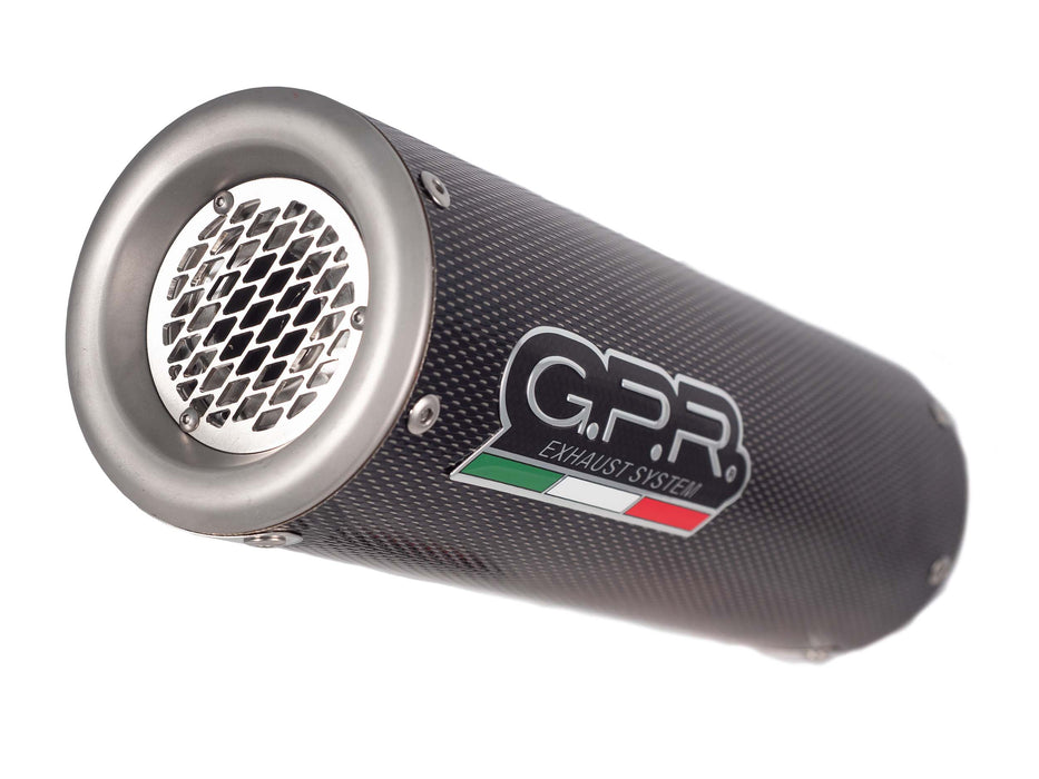 K.180.E5.M3.PP | G.P.R EXHAUST | Kawasaki NINJA 1000 SX M3 POPPY , SLIP-ON 2021-2024