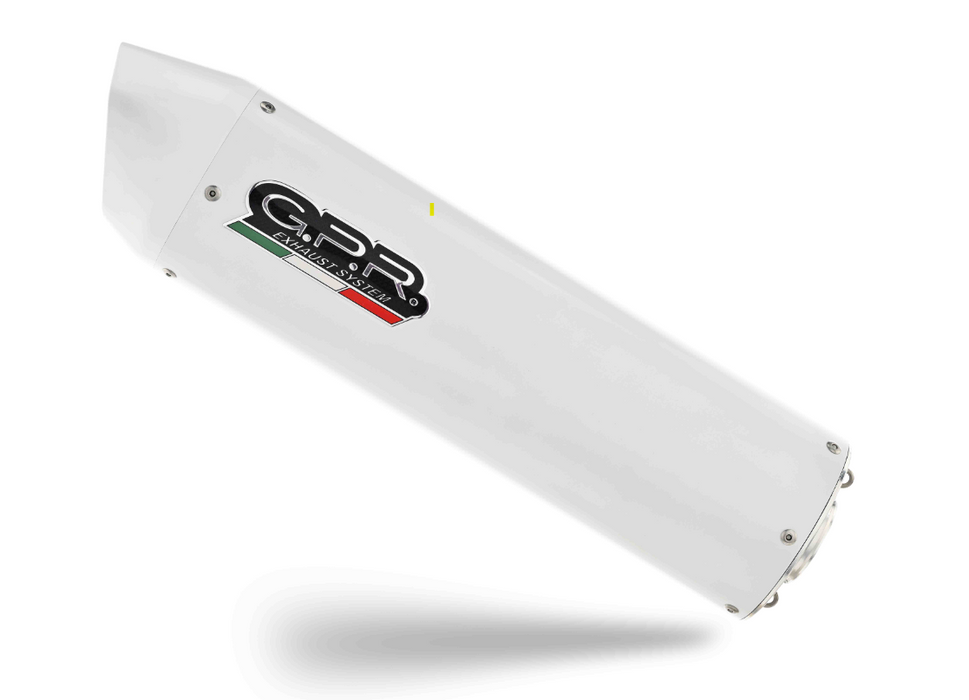 BRK24.T.101.ALBE4 | G.P.R EXHAUST | GPR exhaust compatible with Triumph Tiger 900 GT / Pro / Rally Pro 2024-2025, Albus Evo4, Slip-on exhaust including removable db killer and link pipe