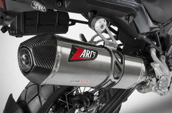 ZBN001S10SCO | ZARD EXHAUST | Benelli TRK502X 2020-2022 | slip on exhaust steel Euro5 approved