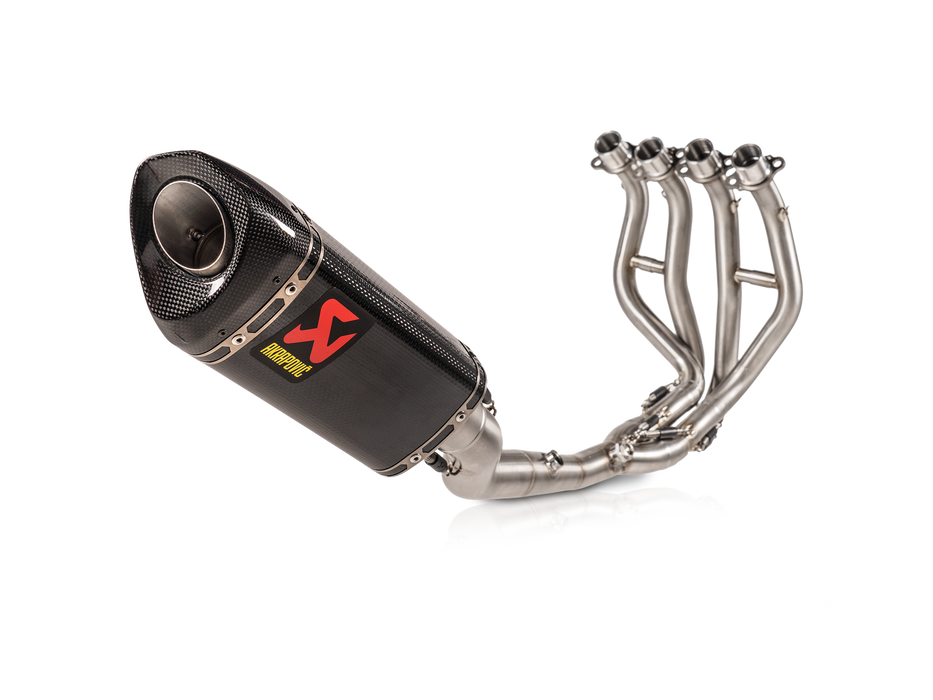 S-K2R3-APC | AKRAPOVIC | Kawasaki Ninja ZX-4R 2023-25 | Racing Line (Carbon)