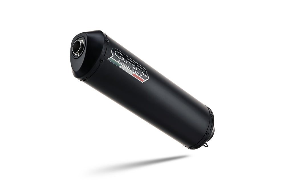 E5.T.101.GHI | G.P.R EXHAUST | GPR exhaust compatible with Triumph Speed 400 2023-2025, Ghisa , Slip-on exhaust including removable db killer and link pipe