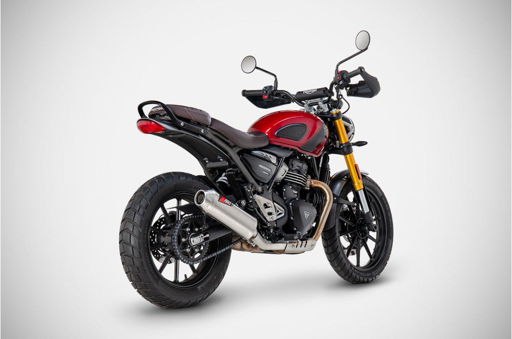 ZTP105S10SSR | ZARD EXHAUST | TRIUMPH SPEED 400/SCRAMBLER 400 X 2024 | SLIP-ON