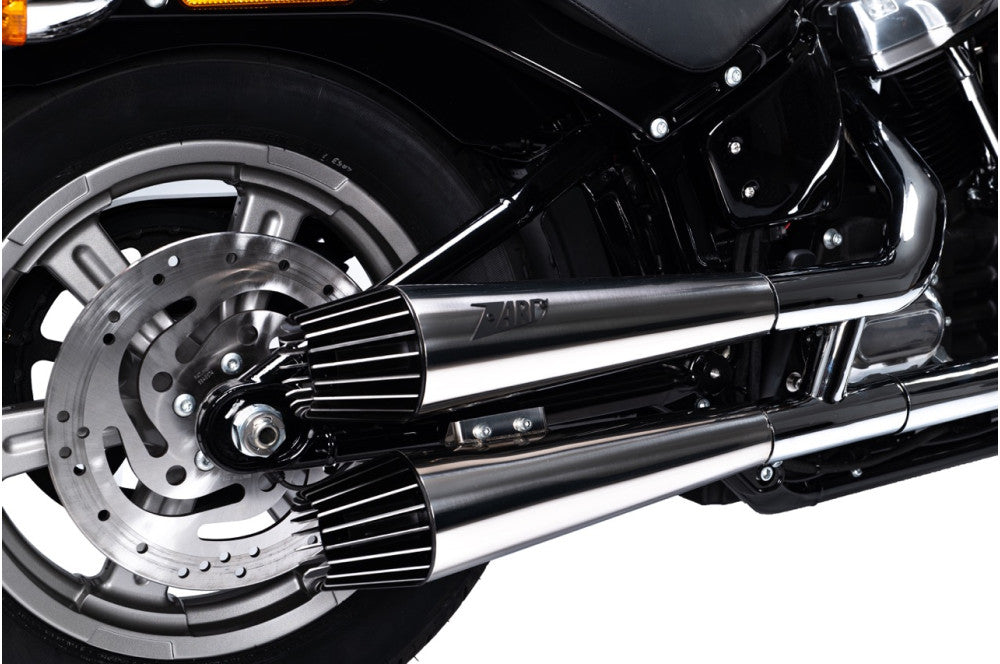ZHD008S10SSO-P | ZARD EXHAUST | HARLEY DAVIDSON SOFTAIL M8 - SILENCERS 2016-23