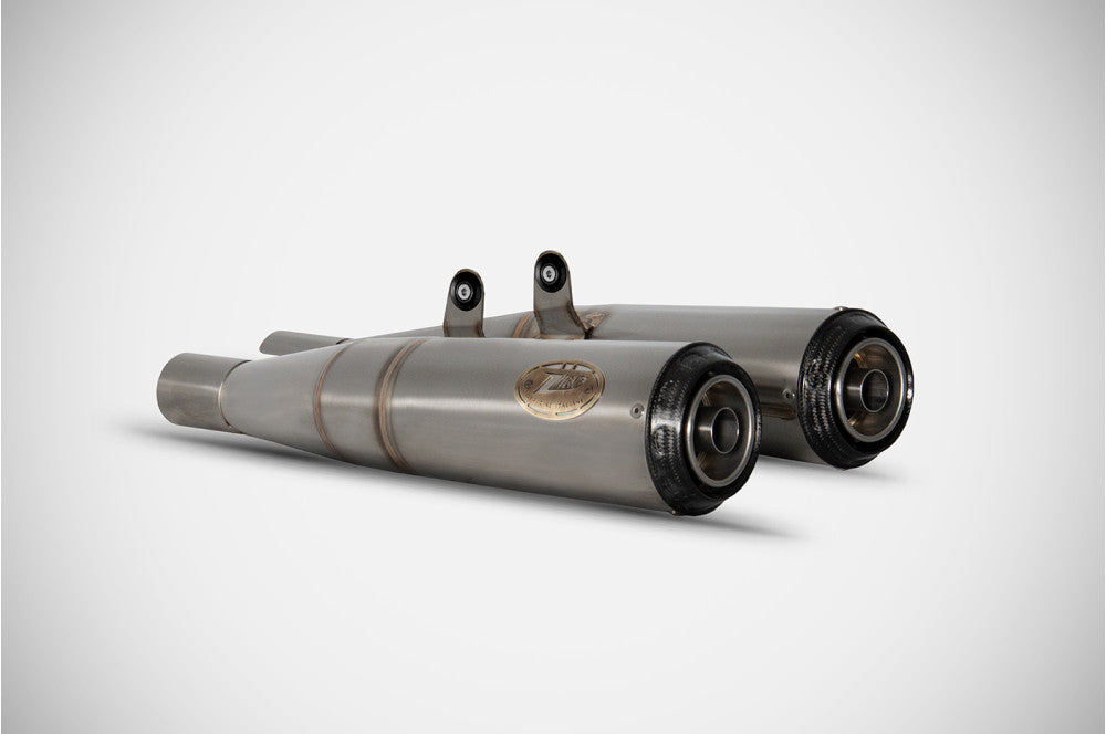 ZTP090S10SSR | ZARD EXHAUST | TRIUIMPH SPEED TWIN 1200 2021-23/THRUXTON R/ RS 1200 21-23 "CONICAL" SLIP-ON 2021-2023