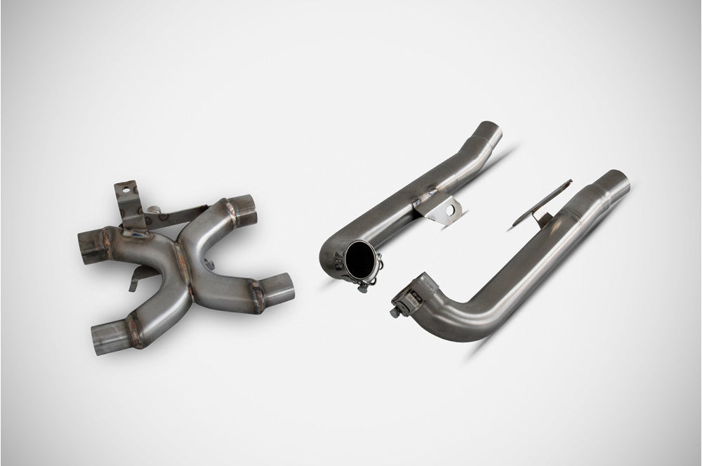 ZTPH095TSR | ZARD EXHAUST | TRIUMPH SPEED TWIN 900 2021-23 DECAT