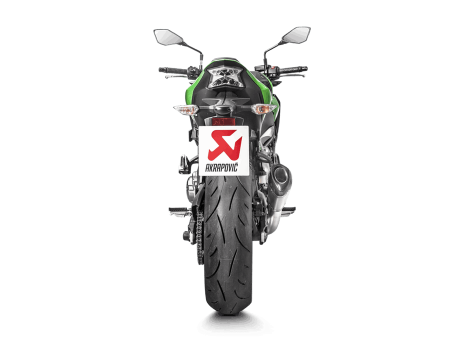 S-K9SO4-ASZT | AKRPOVIC | Kawasaki Z900 2017 -2019 Slip-On Line (Titanium) - Shorty