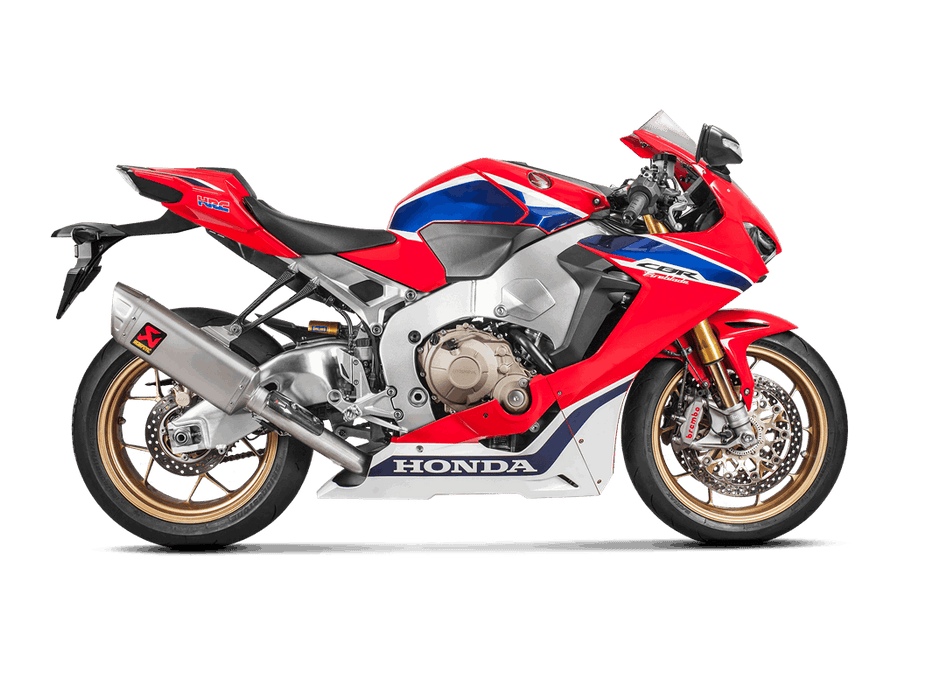 S-H10E1-APLT | AKRPOVIC | Honda CBR 1000 RR SP / SP2 2017-2019 Evolution Line (Titanium)