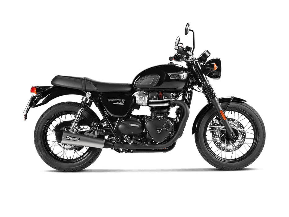 S-T12SO4-HCQT | AKRAPOVIC | Triumph Bonneville T120 2016 -2020 Slip-On Line (Titanium)