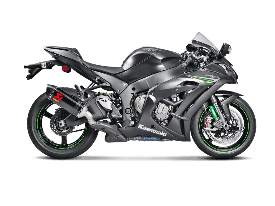 S-K10SO16-HZC | AKRAPOVIC | Kawasaki Ninja ZX-10RR 2017 -2020 Slip-On Line (Carbon)