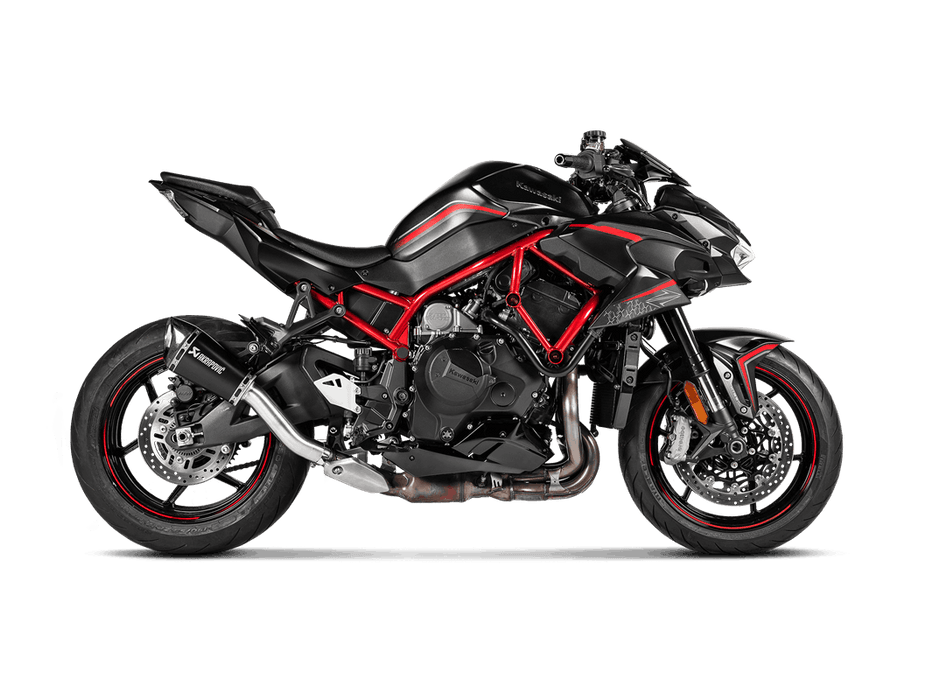 S-K10SO26-ASZSSBL | AKRAPOVIC | Kawasaki Z H2 2020 -2021 Slip-On Line (Titanium)