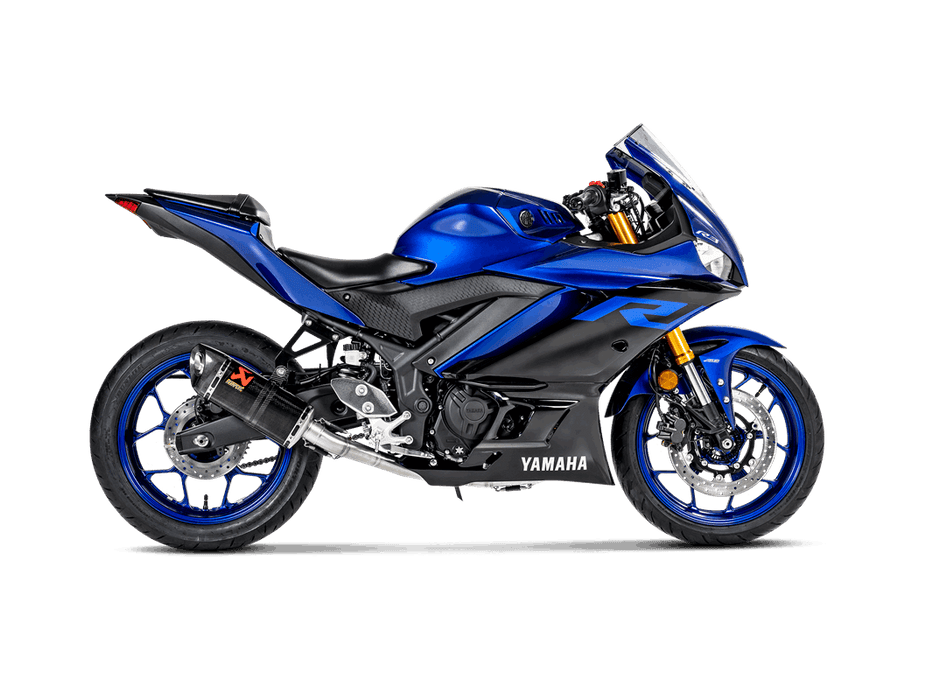 S-Y3R1-APC | AKRAPOVIC | Yamaha YZF-R3 2015 -2018 Racing Line (Carbon)