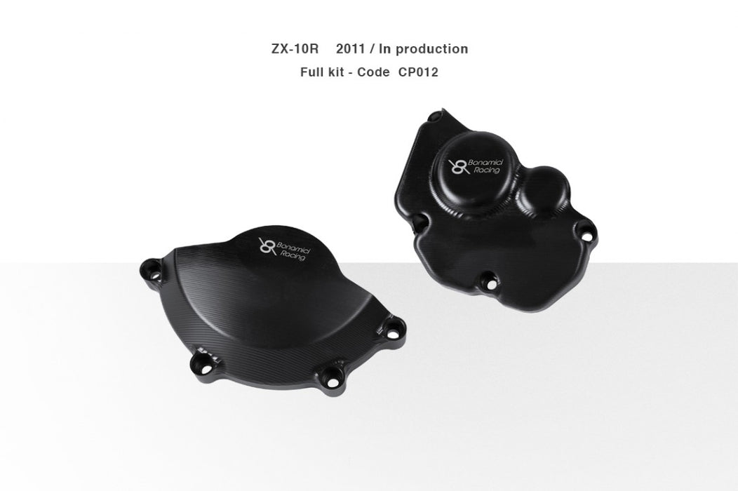 CP012 | Bonamci Racing | Kawasaki ZX-10R (2011+) Clutch & Engine Covers Protection Set