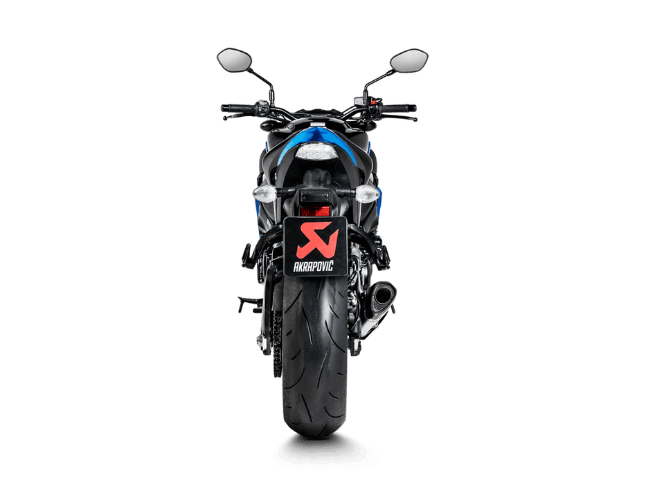 S-S10SO15-HAPT/1 | AKRPOVIC |Suzuki GSX-S 1000 / F 2015 -2020 Slip-On Line (Titanium)