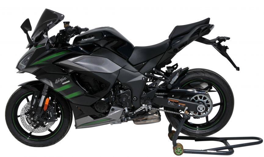 Ermax | hugger arriere ermax for z1000 sx (ninja 1000) 2020 -2021, noir satin (série black line) 2020/2021 -Ermax