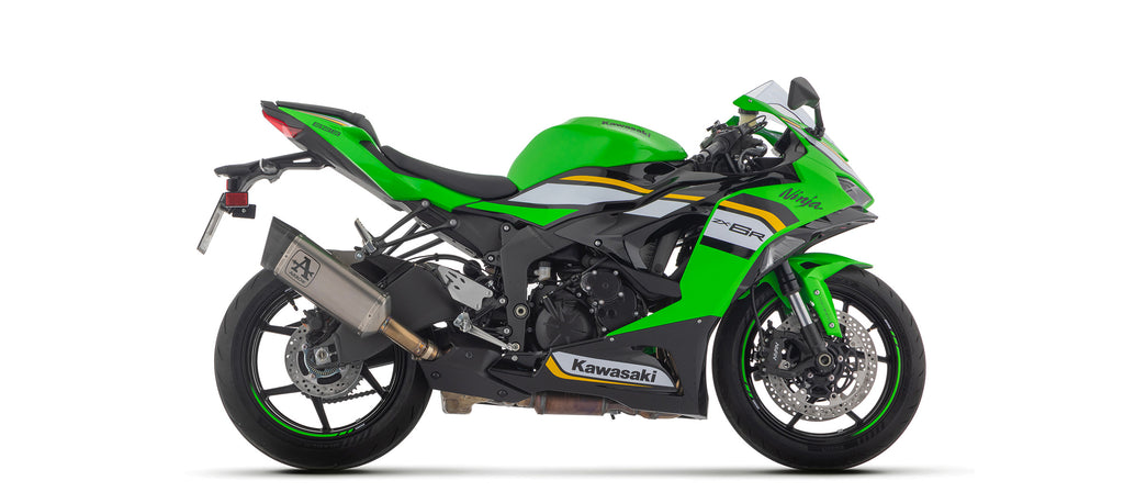 ARROW EXHAUST | Kawasaki ZX-6R 2024-25 | Pista titanium