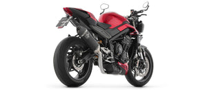 ARROW | TRIUMPH STREET TRIPLE 765 RS 2023-2024 | Full system racing with Veloce aluminium "Dark" silencers