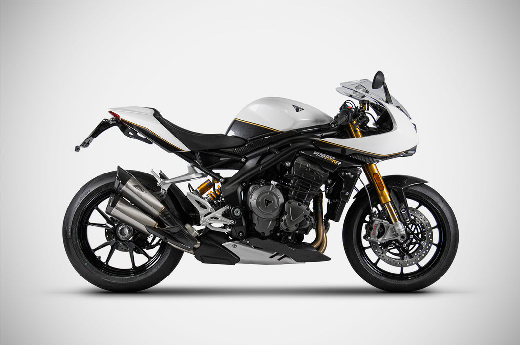 ZTP097S10TCO | ZARD EXHAUST | TRIUMPH SPEED TRIPLE 1200 RS/RR 2021-23 SLIP-ON 2021-2023