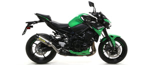 ARROW EXHAUST | Kawasaki Z 900 2020/2024 | Street Thunder titanium silencer with carby end cap