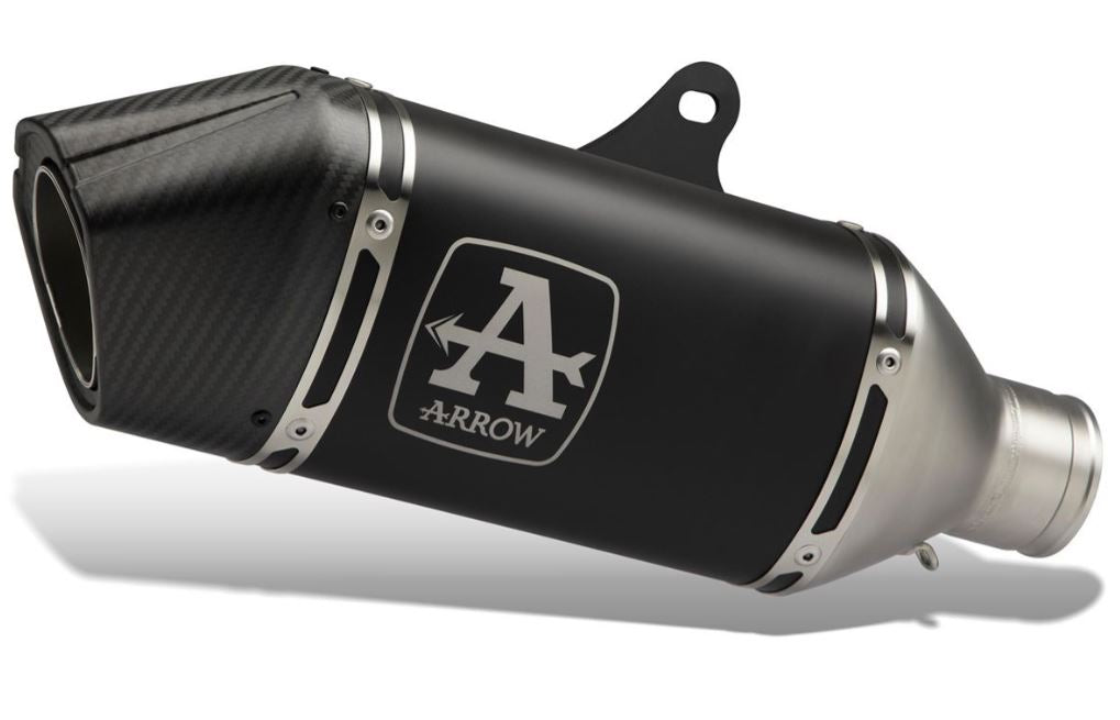 ARROW | TRIUMPH STREET TRIPLE 765 RS 2023-2024 | Full system racing with Veloce aluminium "Dark" silencers
