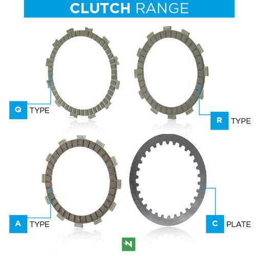 F1468CC| NEWFREN BMWS1000RR 2010-2018 Clutch Plates