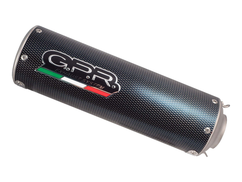 K.180.E5.M3.PP | G.P.R  EXHAUST  | Kawasaki NINJA 1000 SX  M3 POPPY , SLIP-ON 2021-2024