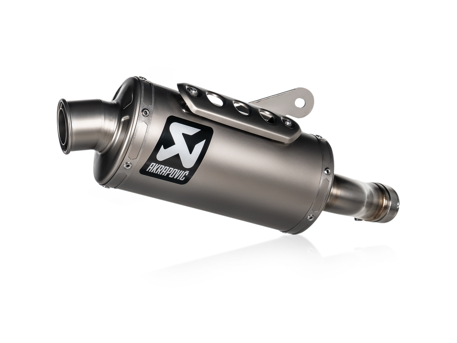 S-T4SO1-HDT | AKRAPOVIC | Slip-On Line (Titanium) | TRIUMPH SPEED 400 / SCRAMBLER 400 X 2023-25