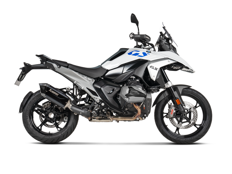S-B13SO4-HJGTBL | AKRAPOVIC  | BMW  R 1300 GS  2024-25 - Slip-On Line (Titanium) Black