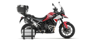 ARROW EXHAUST | TRIUMPH TIGER 850/900 2020-2024 | Veloce aluminium "Dark" silencer for sidebags