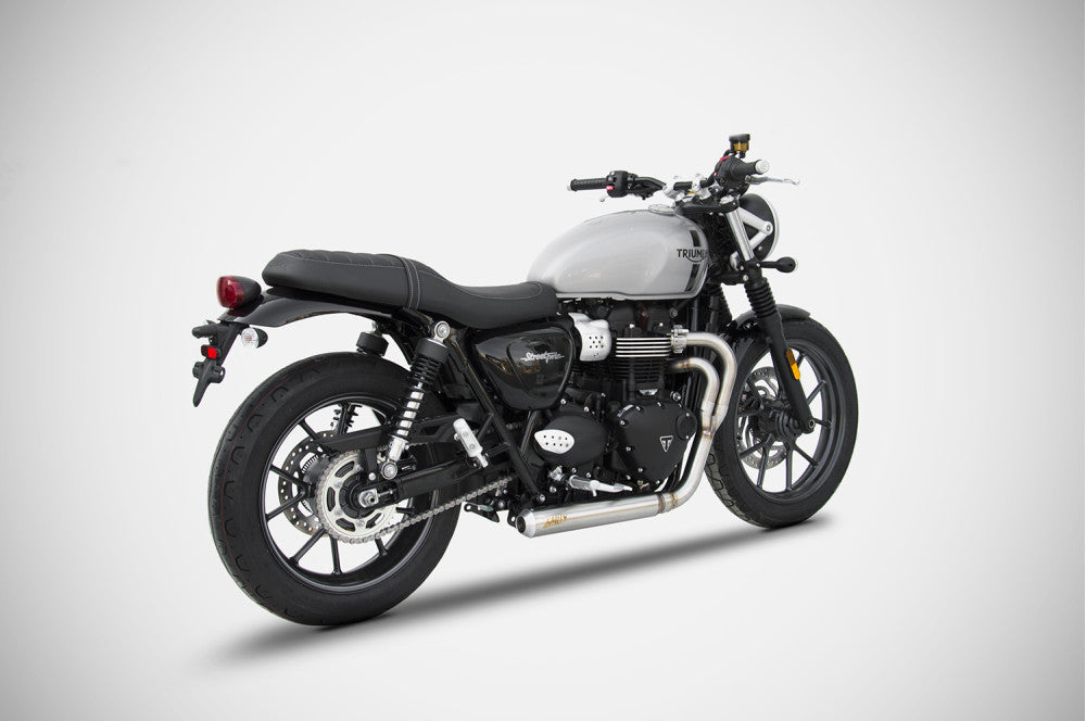 ZTP087S00SSR | ZARD EXHAUST | TRIUIMPH STREET & SPEED TWIN 900 21-23 "CROSS" 2017-2023