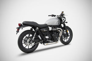 ZTP087S00SSR | ZARD EXHAUST | TRIUIMPH STREET & SPEED TWIN 900 21-23 "CROSS" 2017-2023