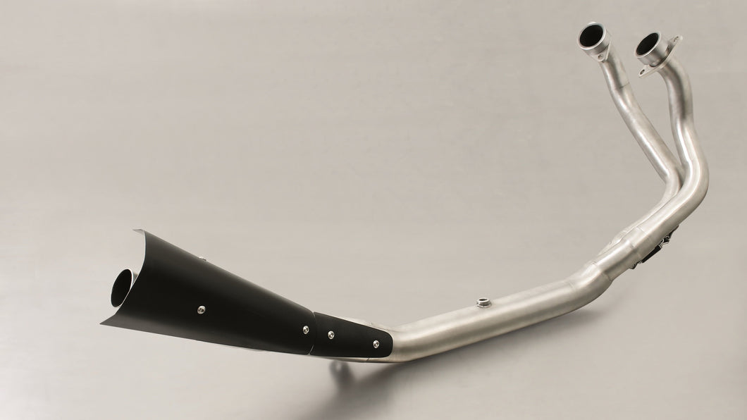 Honda CRF Africa Twin - Remus stainless steel header (2-1) no cat. incl. black heat shield