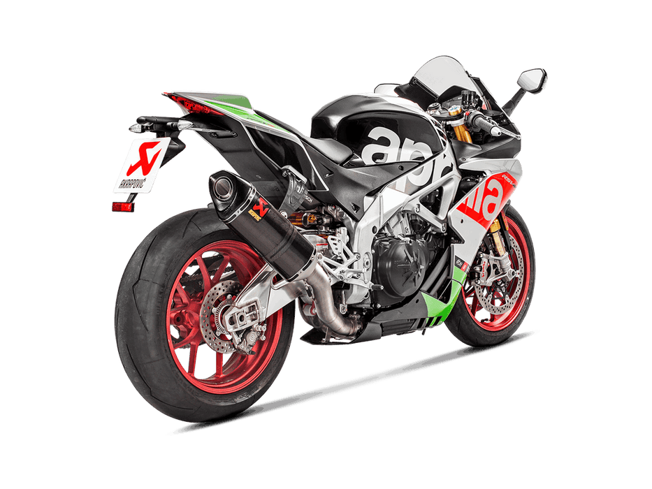 S-A10SO9-RC | AKRAPOVIC | Aprilia RSV4 2017 -2020 Slip-On Line (Carbon)