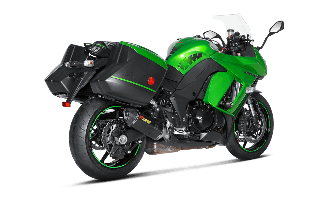S-K10SO19-HZC |  AKRAPOVIC | Kawasaki Z1000SX / Ninja 1000 2014 -2020 Slip-On Line (Carbon)