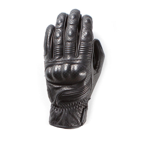 SPEED PRO AIR summer Soft black leather glove