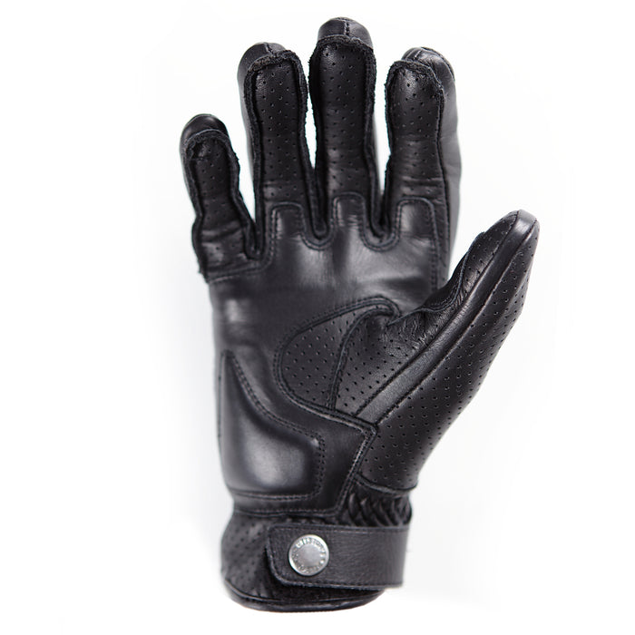 SPEED PRO AIR summer Soft black leather glove