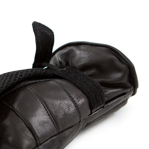 Helstons WIND MESH summer black leather glove
