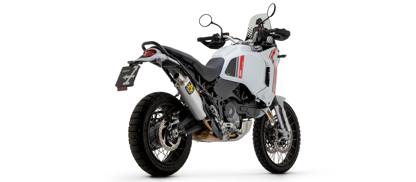 ARROW EXHAUST | DUCATI DESERT X 950 2022-2024 | Non catalized mid-pipe