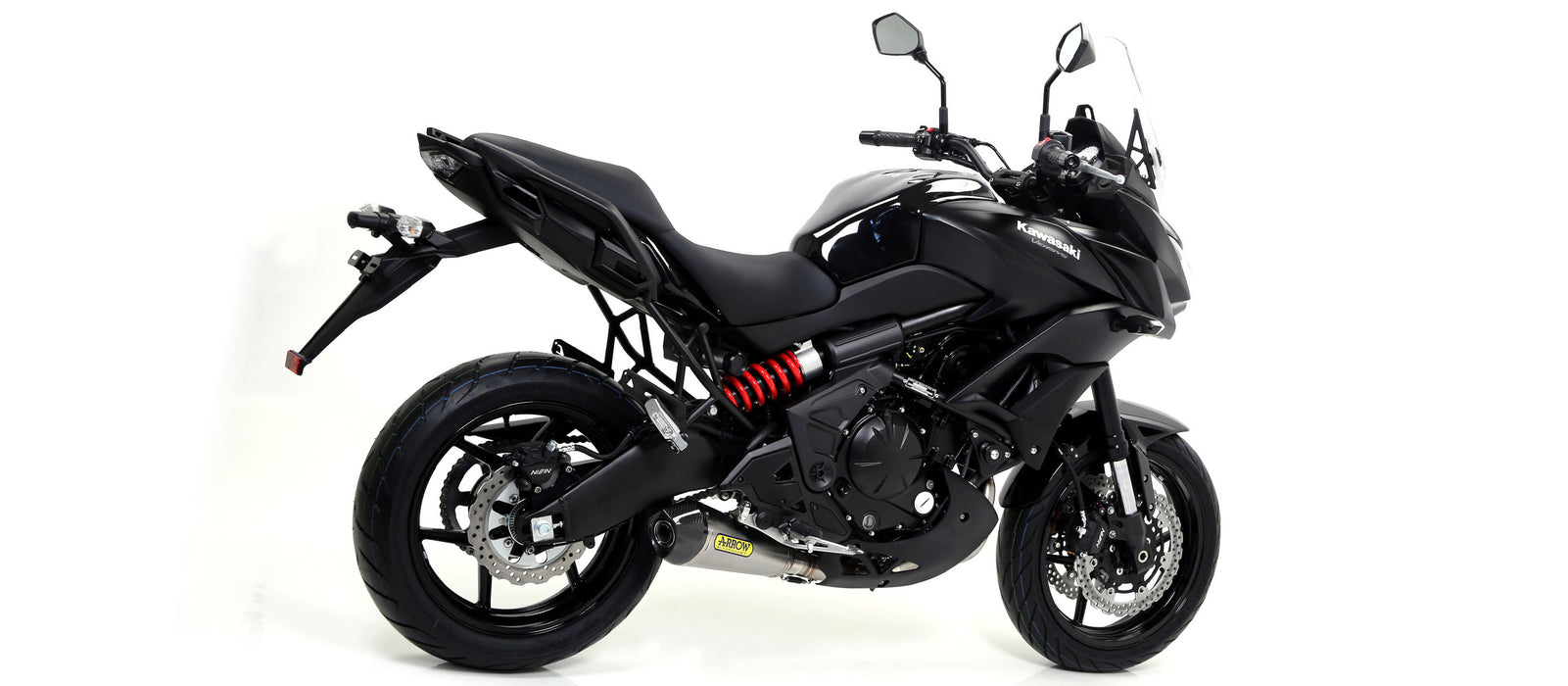 ARROW EXHAUST | Kawasaki Versys 650 2017-2020 | X-Kone "Dark" silencer