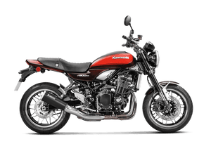 S-K9SO5-HBAVTBL | AKRAPOVIC | Kawasaki Z900 RS / Cafe 2018 -2021 Slip-On Line (Titanium)