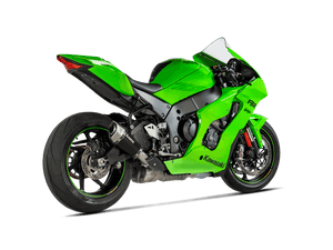 S-K10SO28-ASZTBL | AKRPOVIC | Kawasaki ZX-10R 2021-2024 Slip-On Line (Titanium)