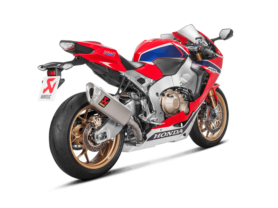 S-H10E1-APLT | AKRPOVIC | Honda CBR 1000 RR SP / SP2 2017-2019 Evolution Line (Titanium)