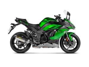 S-K10SO24-HRT | P-KAT-036| Kawasaki Ninja 1000SX 2020 -2024 Slip-On Line (Titanium)