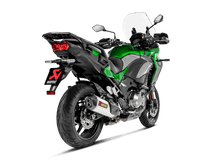 S-K10SO22-HWT | AKRAPOVIC  | Kawasaki Versys 1000 2019 -2024 Slip-On Line (Titanium)