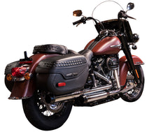 Rinehart Exhaust | 2018-24 Milwaukee Eight - 107 Heritage Classic - 3.5" Slip-ons Chrome with Chrome End Caps