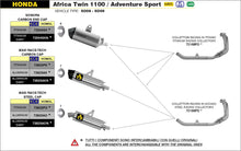 ARROW EXHAUST | HONDA CRF1100L AFRICA TWIN 2020/2023
