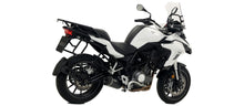 ARROW EXHAUST | for Benelli TRK 502 2017-20 | Race-Tech aluminium "Dark" silencer with carby end cap